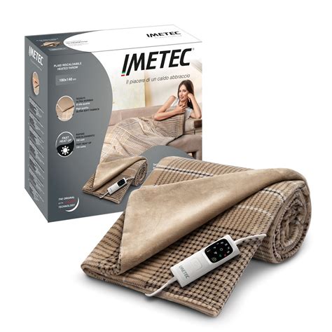 coperta riscaldabile design e tessuto