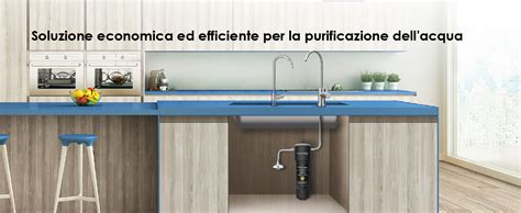 schema di collegamento tra rubinetto e filtro sottolavello
