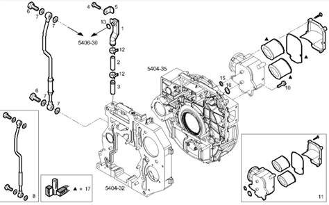 Filtro sfiato motore MAN schema posizionamento