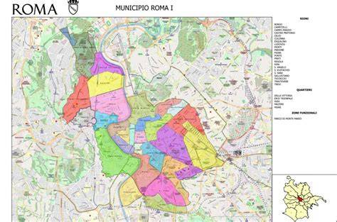 mappa zone assistenza McQuay Roma