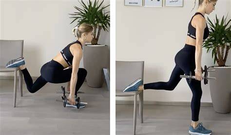 grafico posizionamento piede split squat