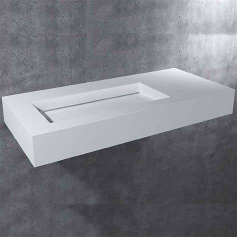 lavabo corian forma continua