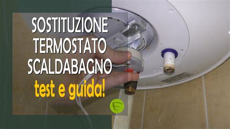 schema posizione termostato scaldabagno