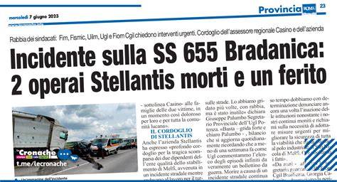 SS 655 Bradanica tratto Lavello km 55