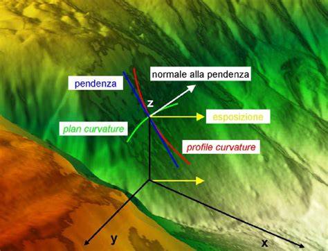 rappresentazione influenza pendenza impianto