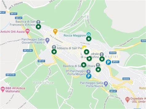 mappa interattiva e luoghi di interesse