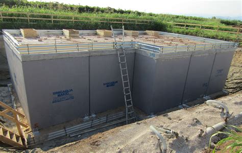 vasche prefabbricate per gestione acque piovane