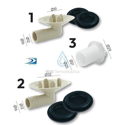 Immagine: diagramma attacco Ø32 e chiusura elastica