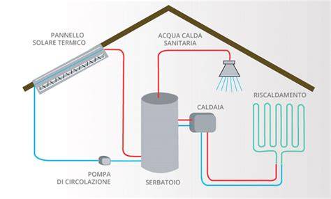 schema dimensionamento impianto solare termico