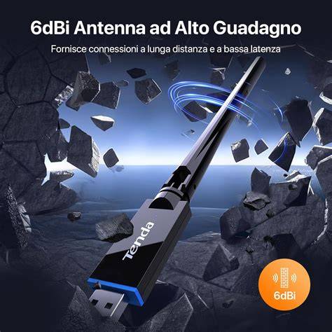 Immagine guida adattatore dual band USB