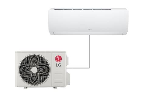 immagine di sistema condizionatore LG mono split in ambiente interno