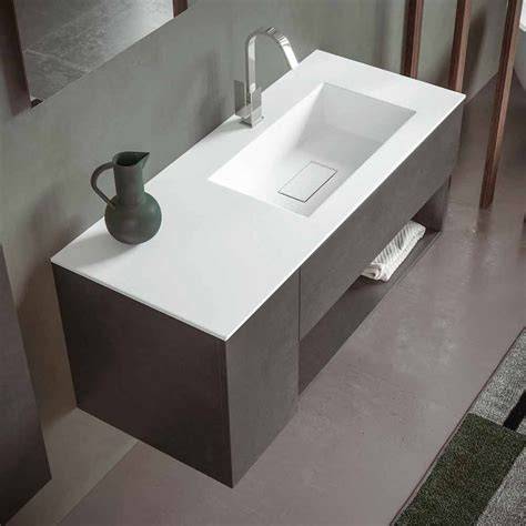 lavabo in resina minerale design moderno