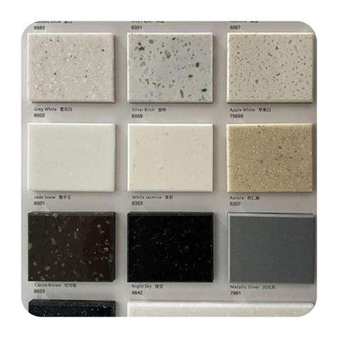 scheda materiale Mineral Stone Solid Surface