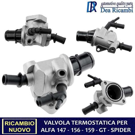 schema sensori termostato e CTS Alfa Romeo 147