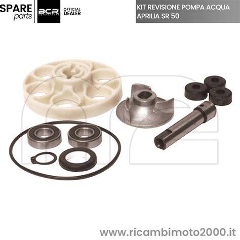 schema disposizione pompa acqua SR 50