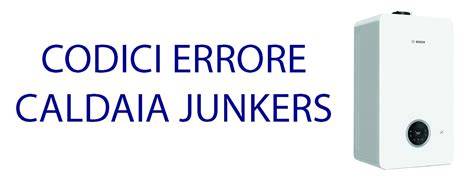 schema lettura codici di errore caldaia
