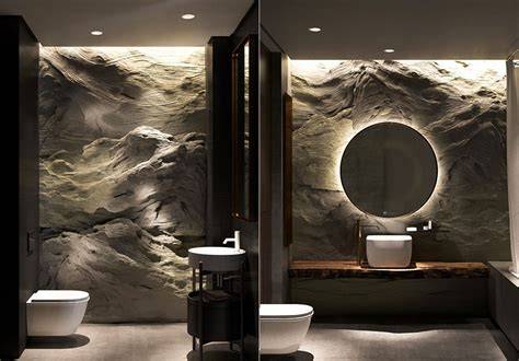 decorazioni bagno pareti